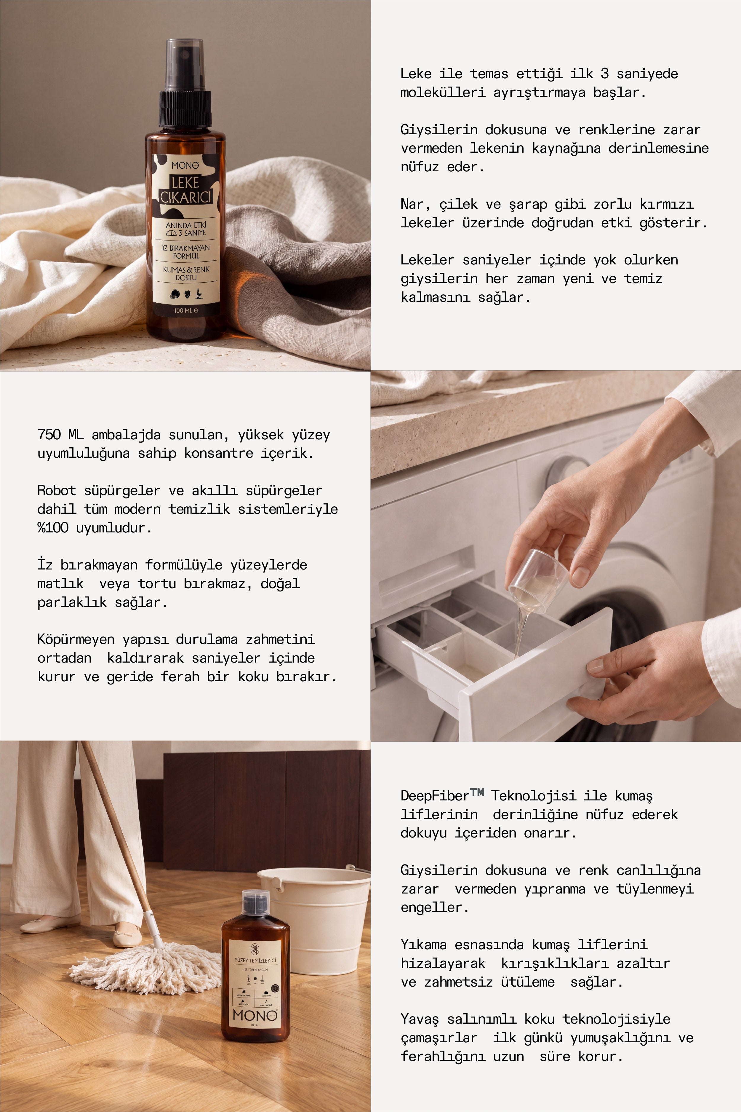Mono Temizlik & Bakım Seti
