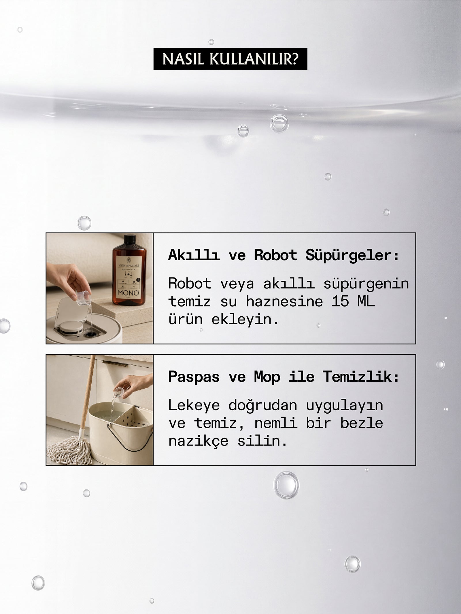 Mono Yüzey Temizleyici